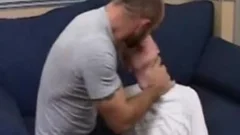 Blond teen lover For hairy Bottom daddy
