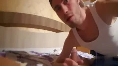 Russian dudes Filming 'em Home bare fucking