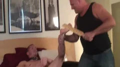 Daddy gets rough With Travis