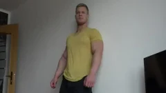 Gary undresses naked
