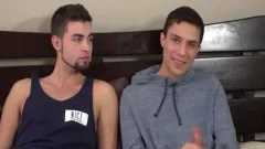 juicy gay oral joy And spooge flow