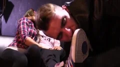 Couple doggy fucking sex scene