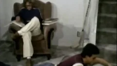 Vintage young gay group sex in the dorm