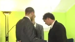 Wearing suit helps with plowing hard