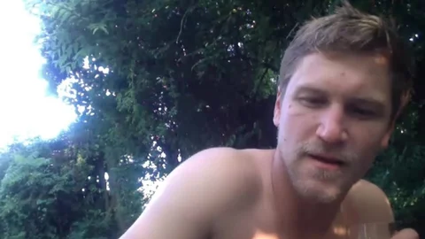 men Masturbate In The Open Air
