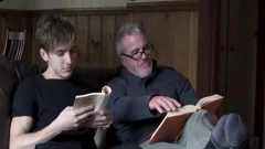 Stepdad And Step old chap Spitroast A lustful twink