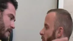 Jessy Ares pokes Derek Parker