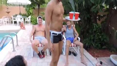 bunch-sex On The Pool Side