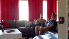 Giving His Buddy A Hand And A raw penis