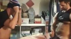 nakedback hardcore Threeway