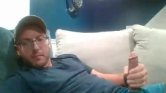large penis Solo - stroking 14