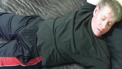 Cody Strokes His small wang