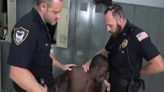 This ebon Thug Falls For The Bait Car And gets A nice stiff Dicking From Some Cops