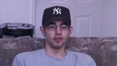 Nerdy teen acquires His taut arsehole nailed