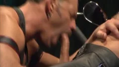 Leather banging And Fisting: Colin Steele & Rick Van Sant