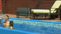 horny twink DP'ed By 2 Daddies