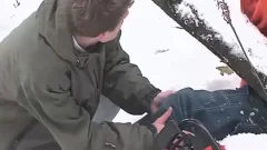 Treating His damage And His delicious butt