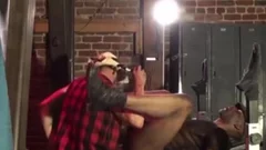black daddy Takes It deep - Damon Doggs jizz Factory