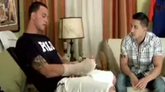 friends pounding