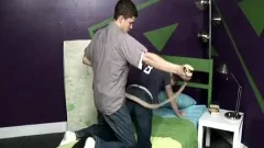 Feels like slamming hard