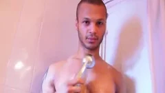 kinky chap Takes A Shower