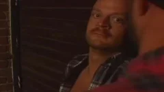 Three studs Engage In blow job 3some