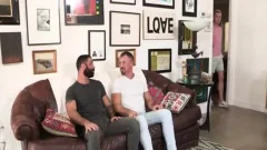 Curious twink Spitroasted By old men