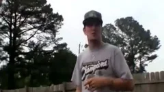 kinky Tattooed Thug Lex Is Getting His cock Out In A Yard