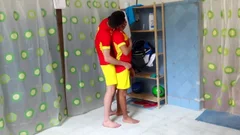 Sweaty Years daddy Sport Boyz hammer naked In The Locker Room (bareback)