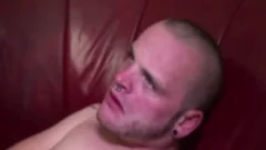 old Skinhead bare Flip Flop bang With teen Punk