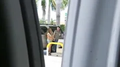 Skinny dilettante Picked Up At A Gas Station