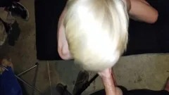 blond Boi hammered In  Lock Up