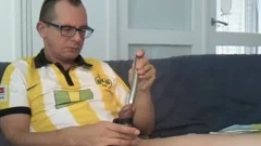 Estim And Sounding In My Dortmund BVB Football Shirt (nr. 13, Frei).