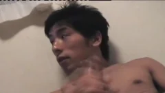 Uncut asian cum overspread