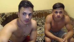2 fashionable Romanian guys Are stroking jointly Their cocks