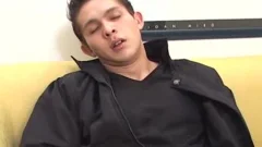 lusty teen Working That big Uncut wang Of His Until that guy ejaculates