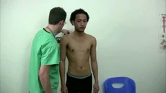 Student takes full creampie from hungry medical pro man