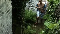 Marek Novak Beating Off Outdoor