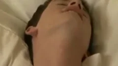 Skinny twink boy desires threesome
