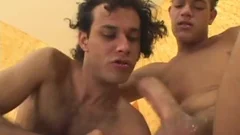 huge meat Latino meats shoving Tthellos guyir