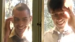 Three lad Scouts In Camp Have Hard hammer And sperm In throat