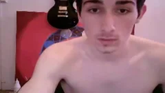 nasty straight teen stroking