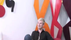 blond boy Having unprotected Interracial homosexual Sex