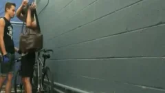In his Back Alley