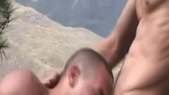 muscular Well muscular Hunk Giving A Rimjob