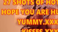spooge MENU 27shots Hope you Are Hungry