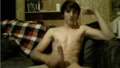 Canadian twink stroking His wang