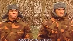 European in uniform fucking in the ass