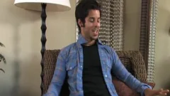 Sharp handsome Latino Royalty Jacks Off