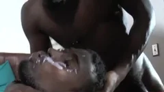three-some darksome Muscle homosexuals Sex